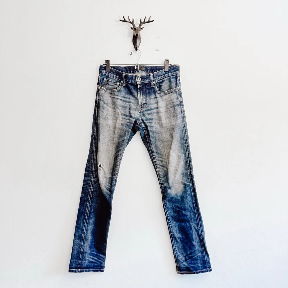 Uniqlo Men’s Blue Skinny Jeans Size 29